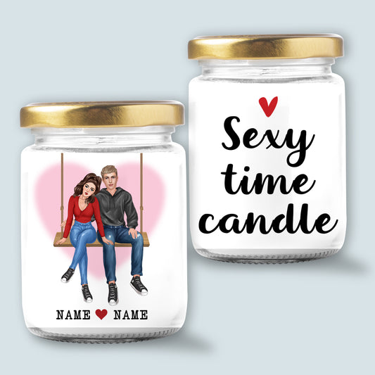 89Customized Funny | Naughty | Dirty | Mature gift for couple Personalized Candle