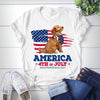 89Customized Proud Dog Of America 4th Of July Personalized Shirt