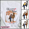 89Customized Life Is Better With My Horse Cowgirl Personalized Shirt