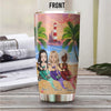 89Customized Sassy since birth salty by choice Bestie Gift Customized Tumbler
