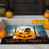 89Customized Lick Or Treat Dogs Welcome Personalized Doormat