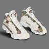 89Customized Dog Mandala Pattern Customized White Air JD13 Shoes