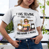 89Customized I like Sewing and Cats and maybe 3 people Personalized Shirt