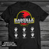 89Customized Dadzilla father of the monsters personalized shirt