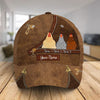89Customized Chickens leather 2 personalized 3D cap