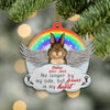 89Customized Don't Cry For Me Memorial Personalized Ornament