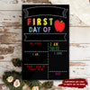 89Customized Firts day of school personalized pallet sign