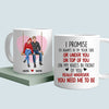 89Customized I met you I liked you I love you Funny and Naughty Gift for Him Gift for Her Personalized Mug
